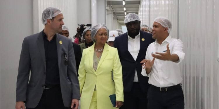 Delegação americana vista complexo industrial Carrinho