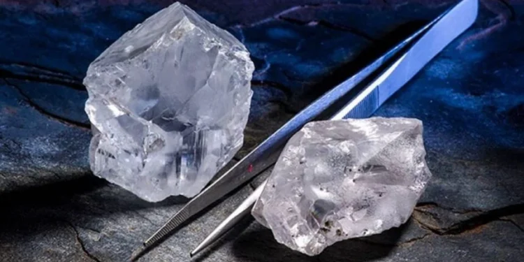 Angola foi o terceiro maior produtor mundial de diamantes em 2024 